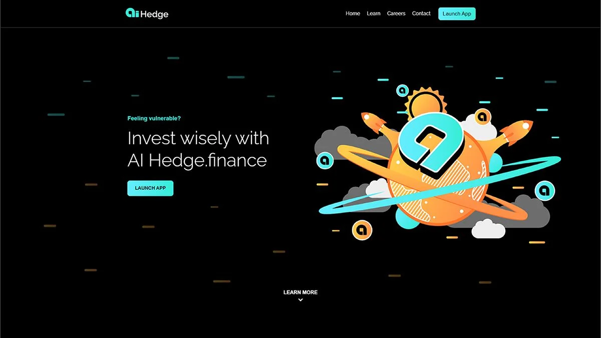 AI Hedge official website home page